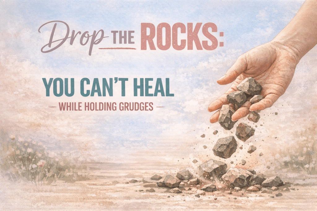Drop the Rocks: You can’t heal while holding grudges